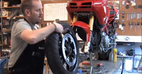 How to remove and replace a front wheel