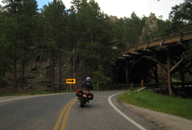 motorcycle south dakota pigtail bridges