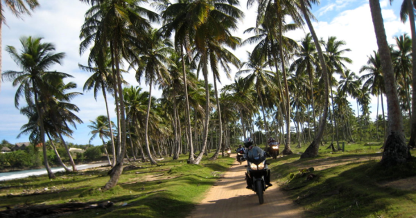 Riding on the beach in the Dominican Republic