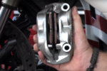 how to replace motorcycle brake pads