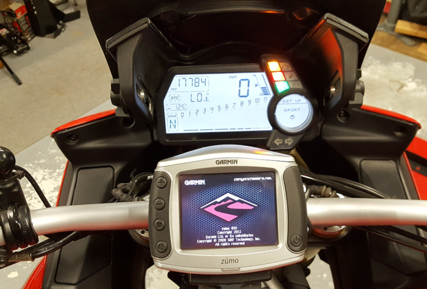 motorcycle handlebar ram gps phone mount