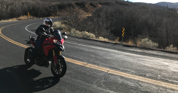 Motorcycle Scared in Corners