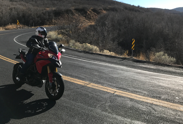 Motorcycle Scared in Corners