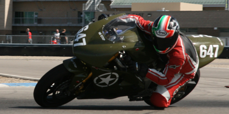 Army Green SV650 Dunlop Sportmax Tire