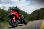 Ducati Multistrada in a Corner