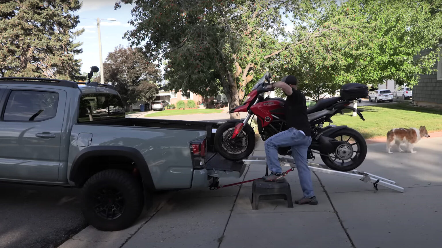 How to Load a Motorcycle in a Pickup CanyonChasers