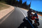 motorcycle couple riding together