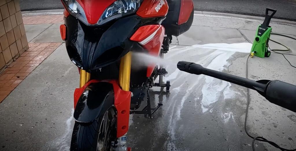 Pressure Washer Motorcycle