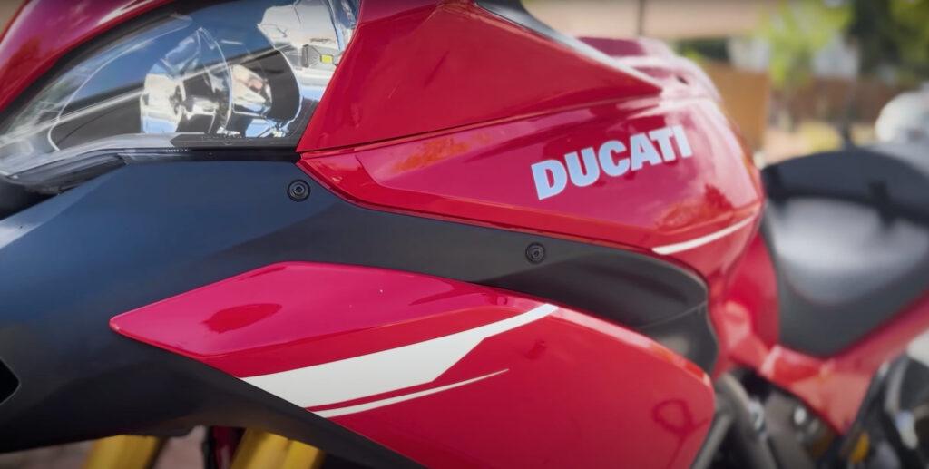 Clean Ducati Multistrada