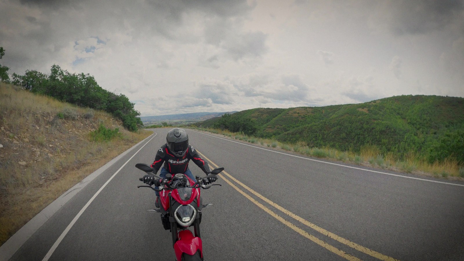 Same corner, same speed, less lean. That difference is yours to keep.