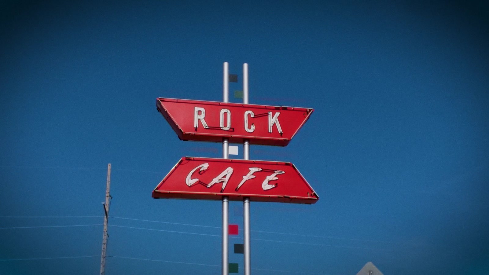 The Rock Cafe, Stroud, Oklahoma. Five dollars of surplus rubble and three years of a man's life.