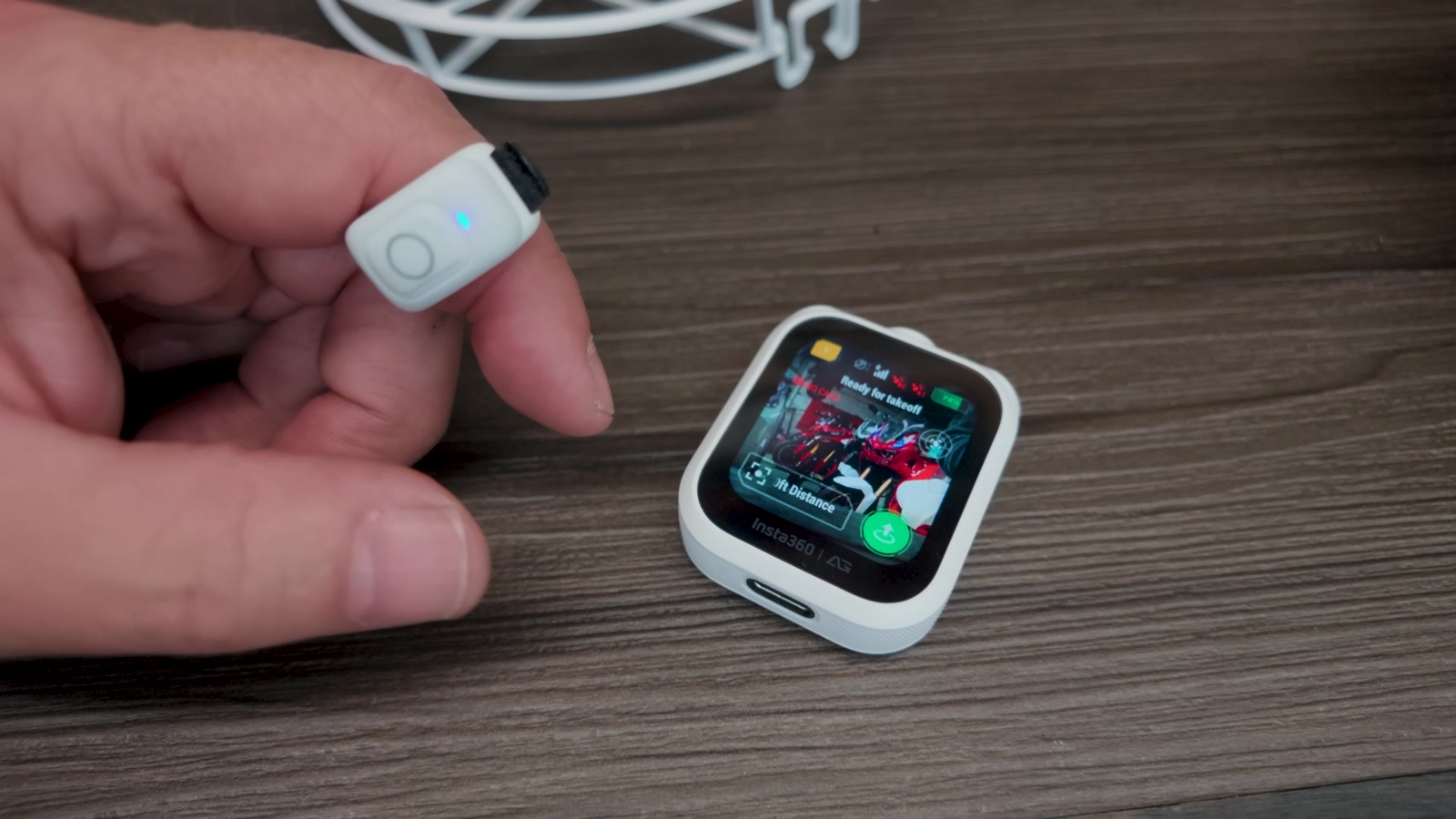 The Ring Remote pairs through the Watch Remote.