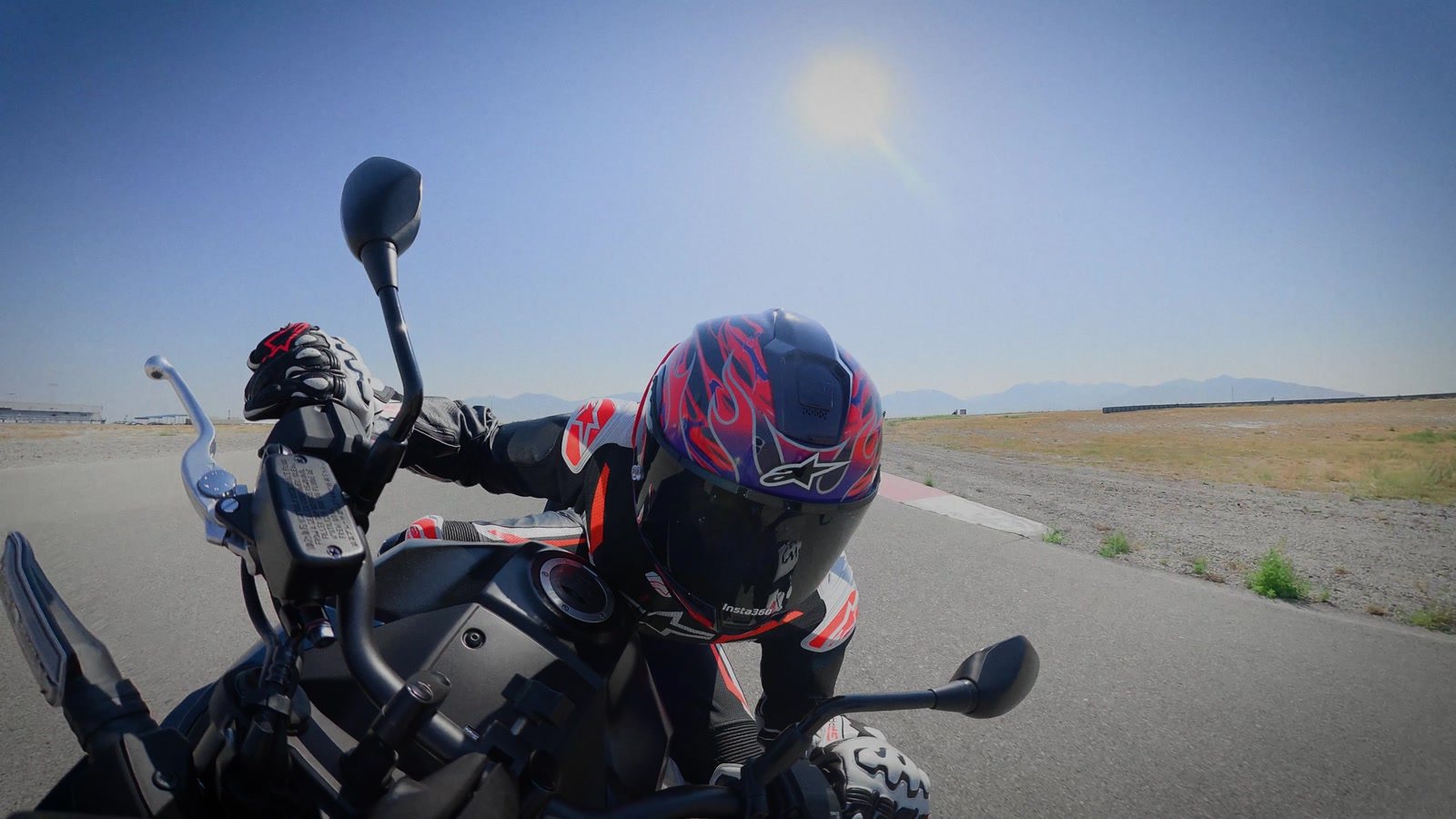 At West Desert, the old Miller Motorsports Park, the Hornet's road-friendly chassis gets pushed past its comfort zone.
