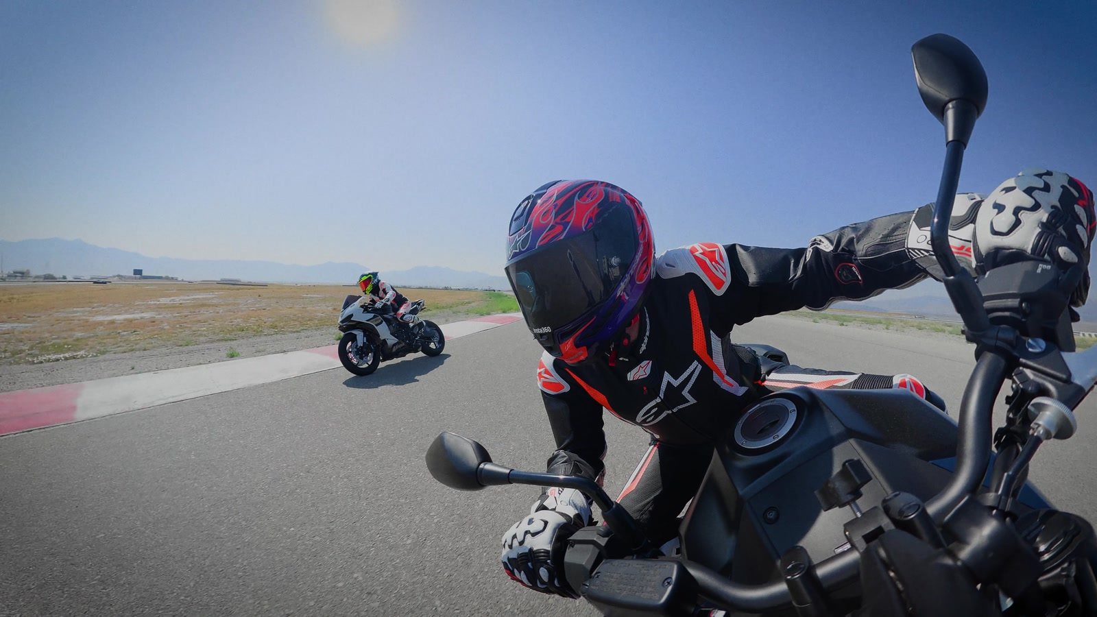 At a novice pace the soft setup keeps up a running commentary, which is exactly what a new track rider needs.