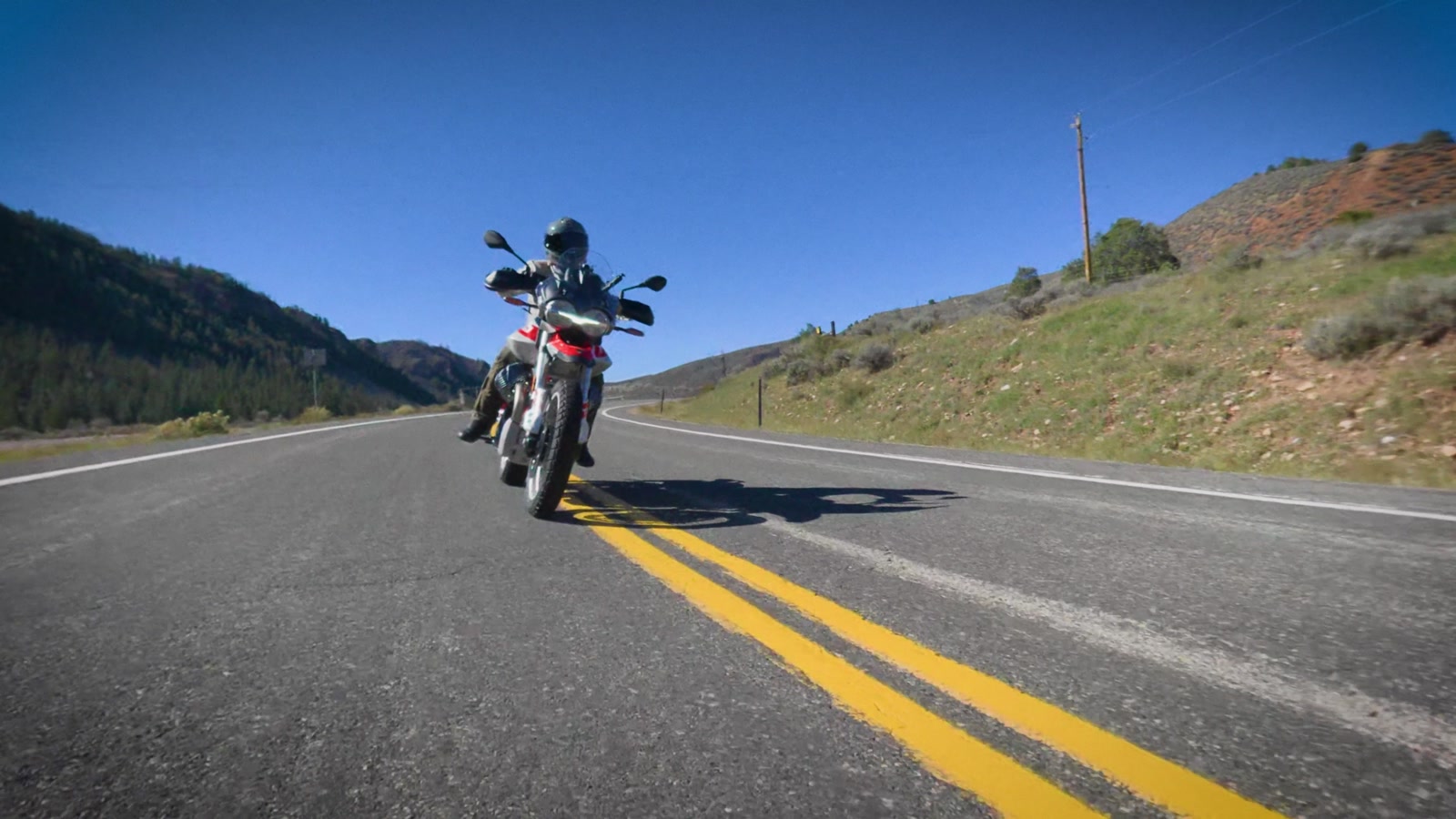 It will do the boring miles to get you to the good roads.